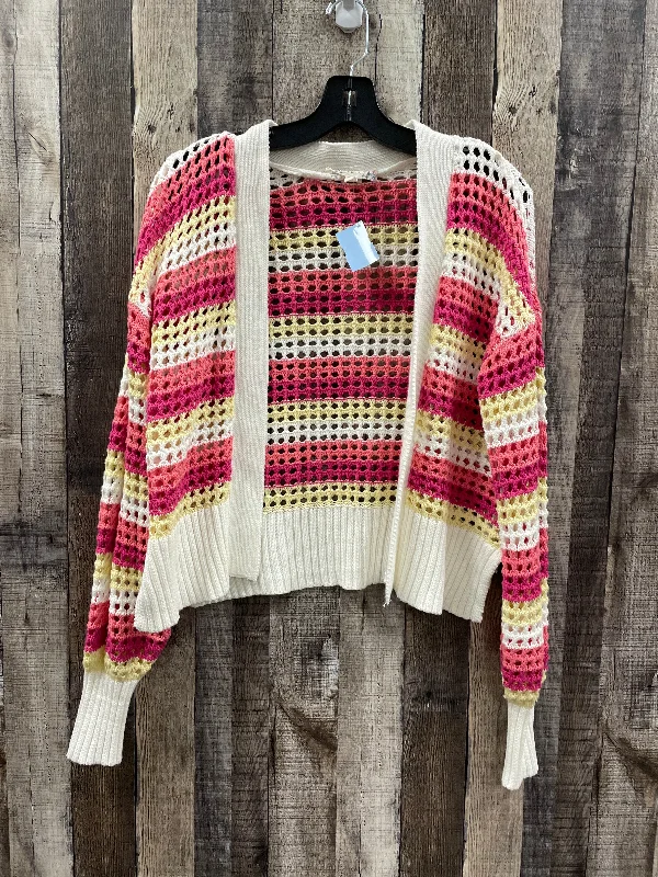 Women's Woolen SweatersCardigan By Pink Republic In Multi-colored, Size: Xs