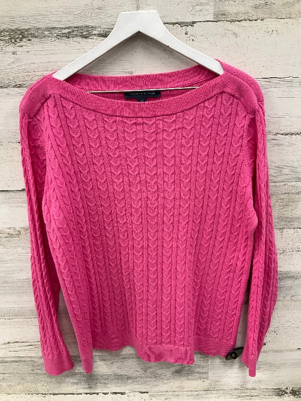 Women's Estonian Wool SweatersSweater By Tommy Hilfiger In Pink, Size: L