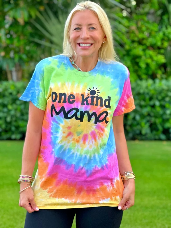 Women's Blouse with Low CollarOne Kind Mama Tee