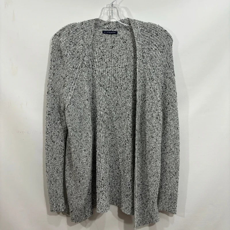 Women's Embroidered SweatersSweater Cardigan By American Eagle In Grey, Size: S