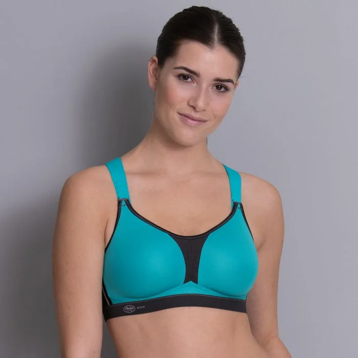 lace appliqué braAnita Dynamix Star Racerback Sports Bra