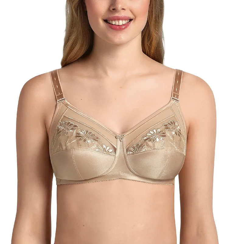 wireless bra with stretch lace for flexibilityComfortbeha Safina 5449 007 huid