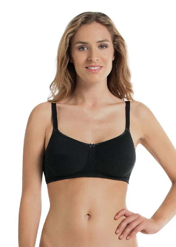 plus-size minimizer bra with smooth cupsProthesebeha Allie 5301X 001 zwart