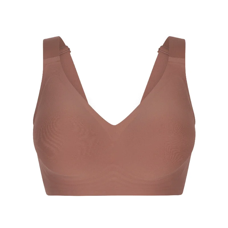 wireless bra with foam cups for shapeSeamless beha zonder beugel 1700 287 Leather brown