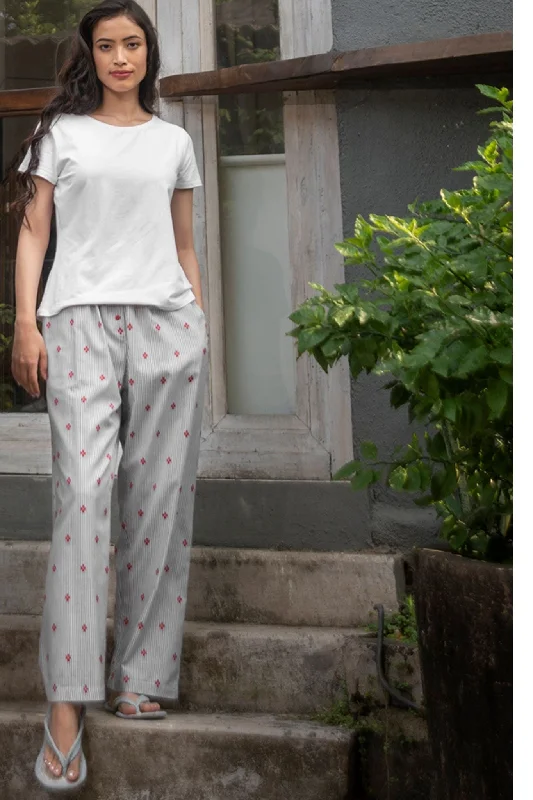 women's pajamas featuring animal printsTESSA tapered fit pajama