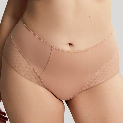 moisture-wicking silk panties for hot and humid weatherSculptresse Bliss Deep Brief - Hazel