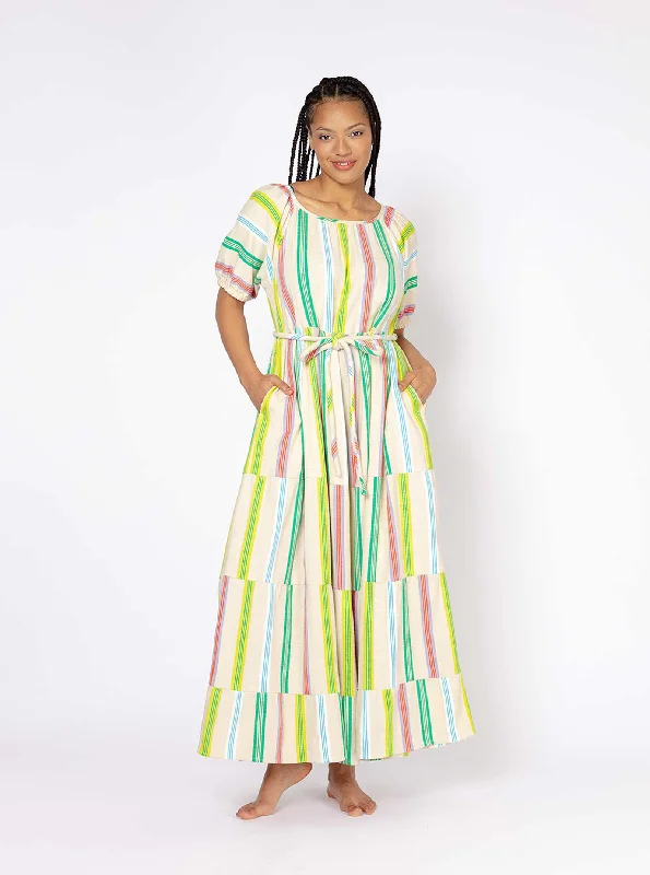 Women's Keyhole Collar Dressesnoah maxi | summer 24 | lifeguard