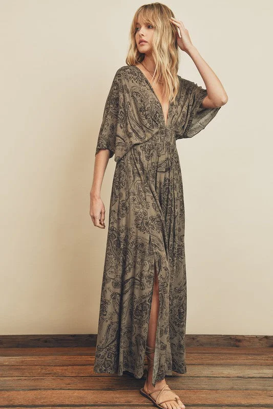 Women's Low Collar DressesOlivina Maxi Dress