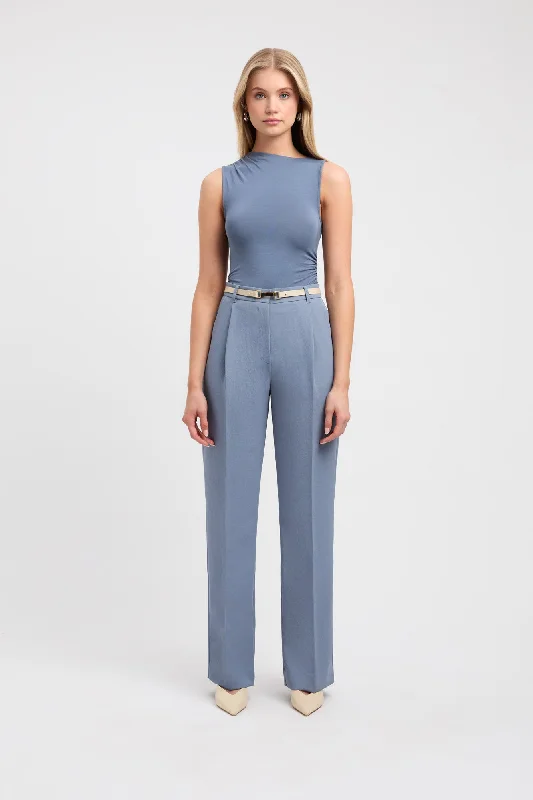 Women's Jodhpurs with V-Shaped CollarAriel Pleated Pant