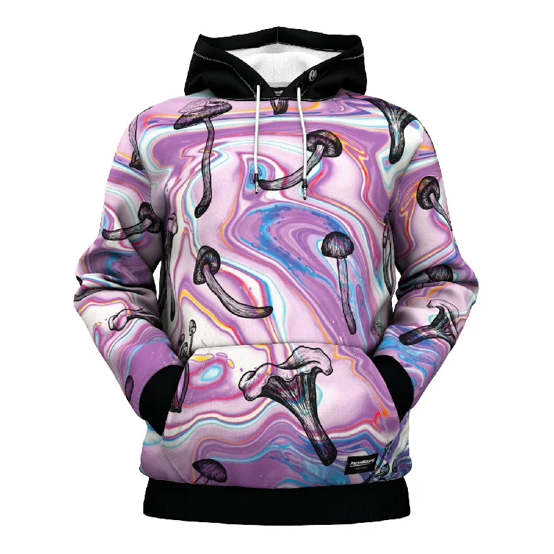 Women's Hooded Sweatshirts with Gradient LiningMagic Shrooms Hoodie