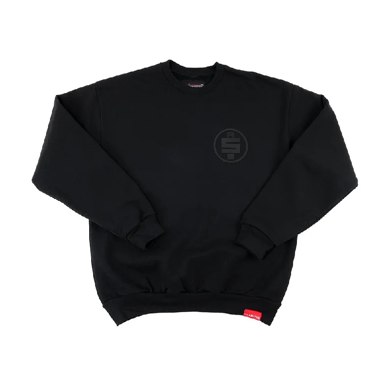 Women's Hooded Sweatshirts with Corduroy LiningAll Money In Limited Edition Crewneck - Black/Black