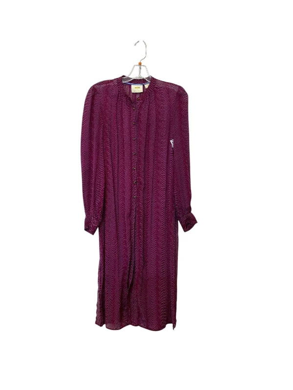 Women's U-Shaped Collar DressesDress Casual Maxi By Maeve In Purple, Size: 4