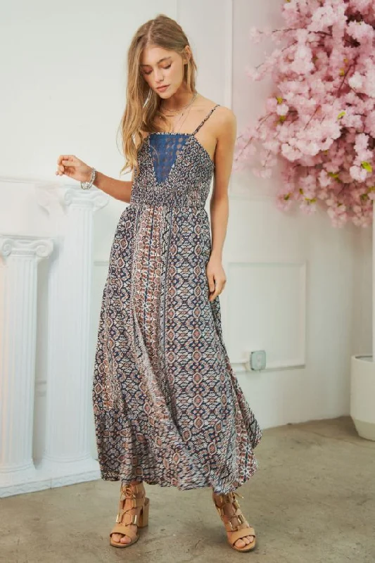 Women's Rounded Collar DressesTessa Maxi Dress