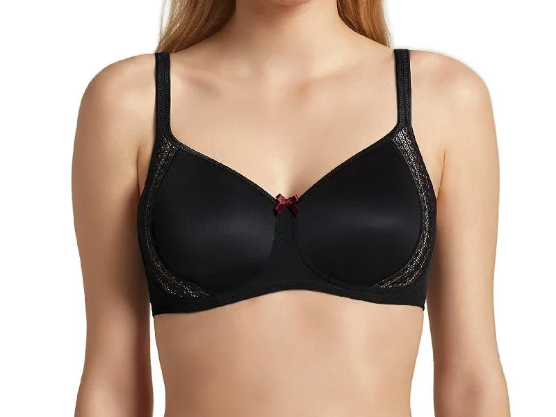 seamless bralette for layeringSoftbeha Fleur 5654 001 zwart