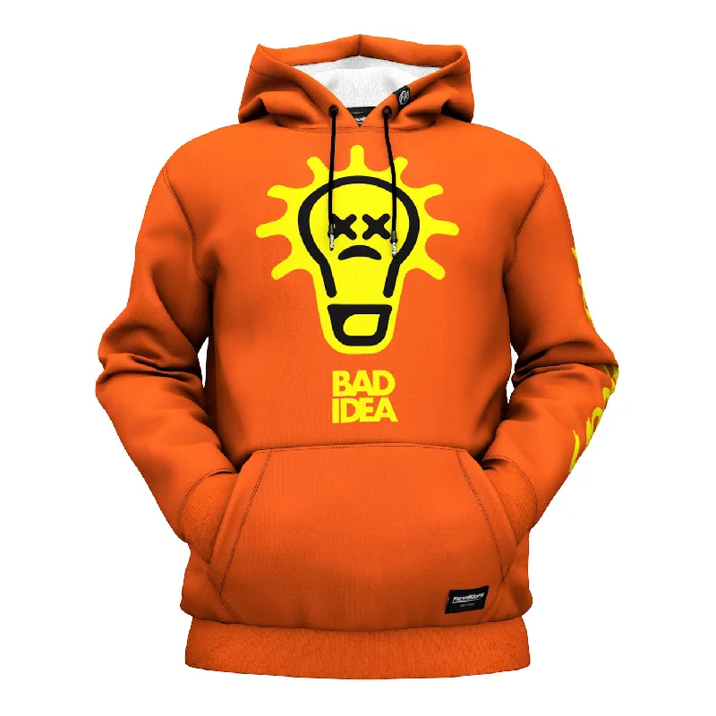 Women's Hooded Sweatshirts with Breathable FabricBad Idea Hoodie