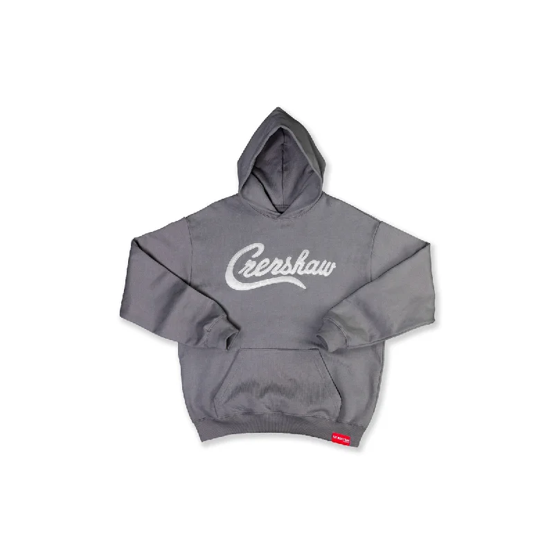 Women's Hooded Sweatshirts with Heavyweight FabricLimited Edition Ultra Crenshaw Hoodie - Slate Grey/Slate Grey