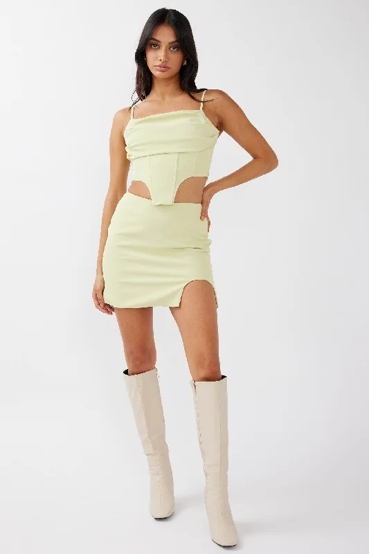 Women's A-Line SkirtsAnnika Mini Skirt Pistachio