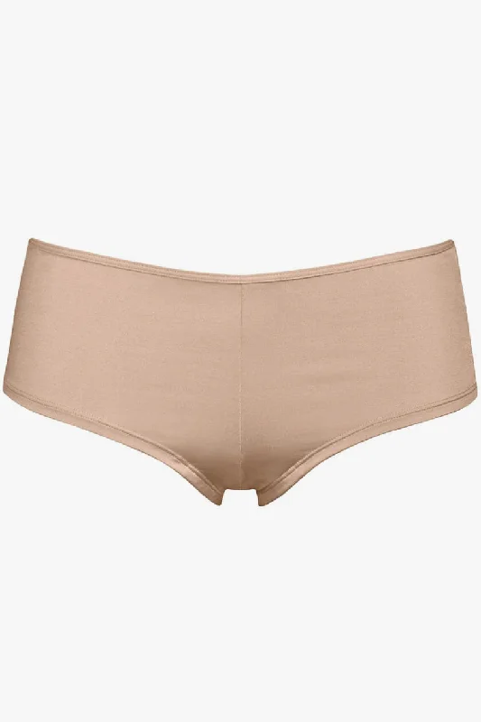 stretch lace high-leg panties for womenSpace Odyssey Kiiltävät Camel Brazilian Alushousut