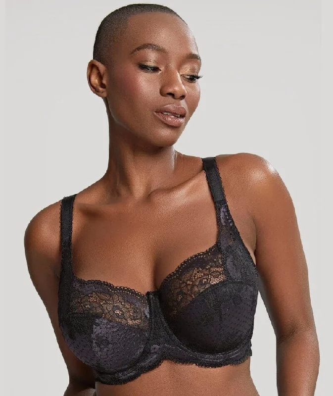 convertible bra with multiple wear optionsPANACHE CLARA FULL CUP  7255  BLACK