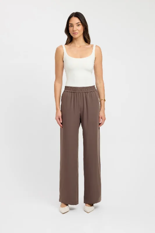 Women's Jodhpurs with Elastic WaistMaria Wide Leg Pant