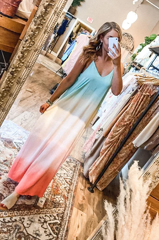 Women's Round-Neck DressesSweet Summertime Maxi