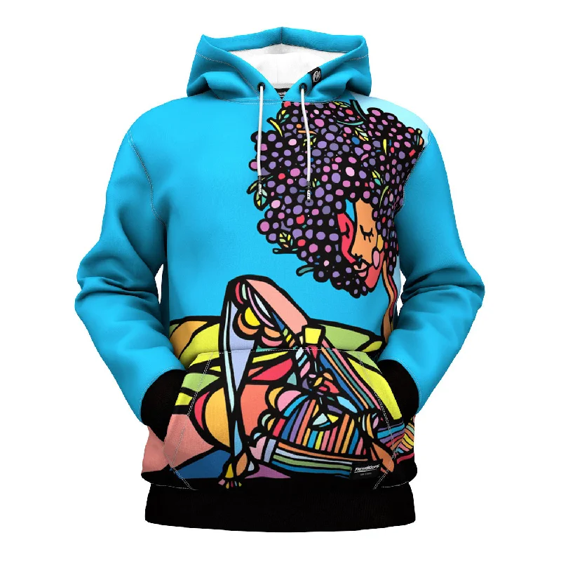 Women's Hooded Sweatshirts with Relaxed WaistLucid Dreams Hoodie