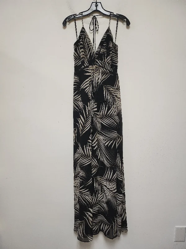 Women's Collarless DressesDress Casual Maxi By White House Black Market In Black & Tan, Size: S