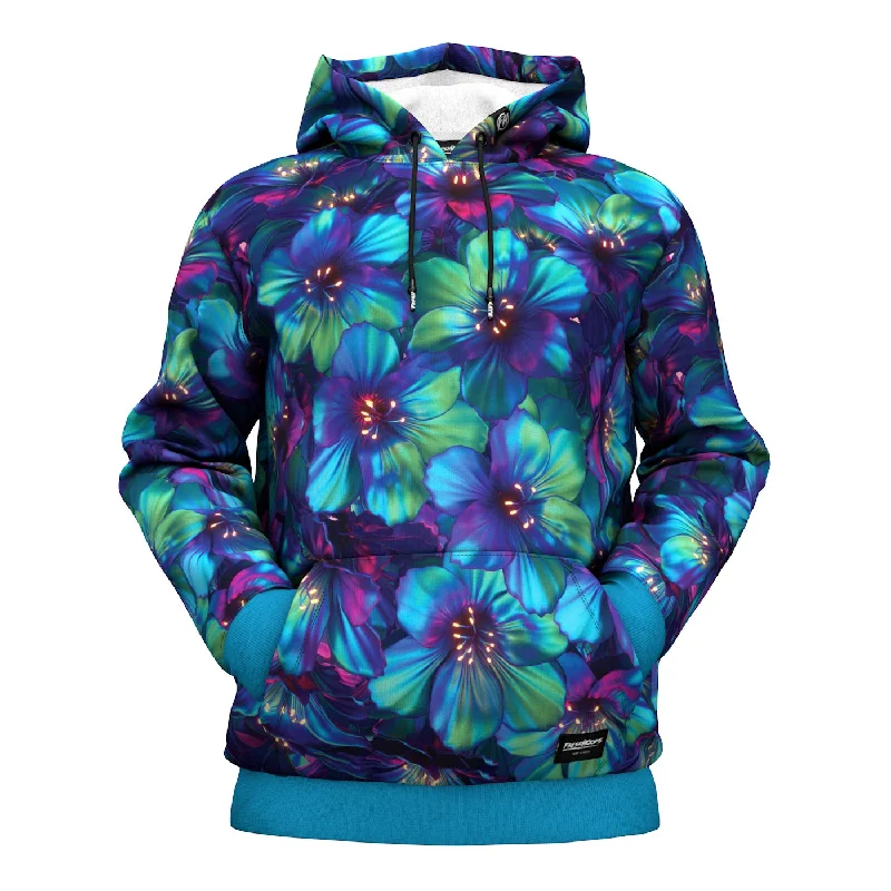 Women's Hooded Sweatshirts with High WaistFlower Hoodie