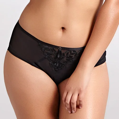 seamless high-waisted briefs for all-day comfortSculptresse Nico Midi Brief - Noir