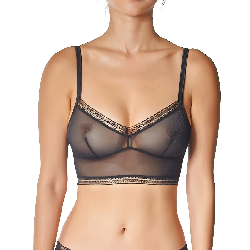 seamless bra for minimizersSamantha Chang Jet Set Sheer Wireless Bra