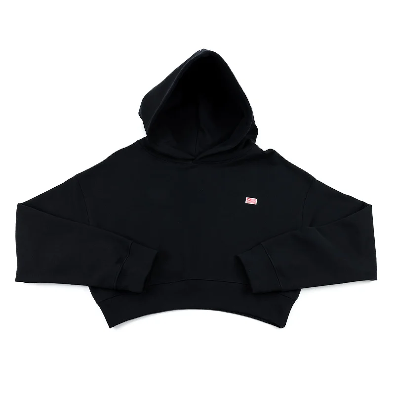 Women's Hooded SweatshirtsTMC Women's Crop Hoodie - Black