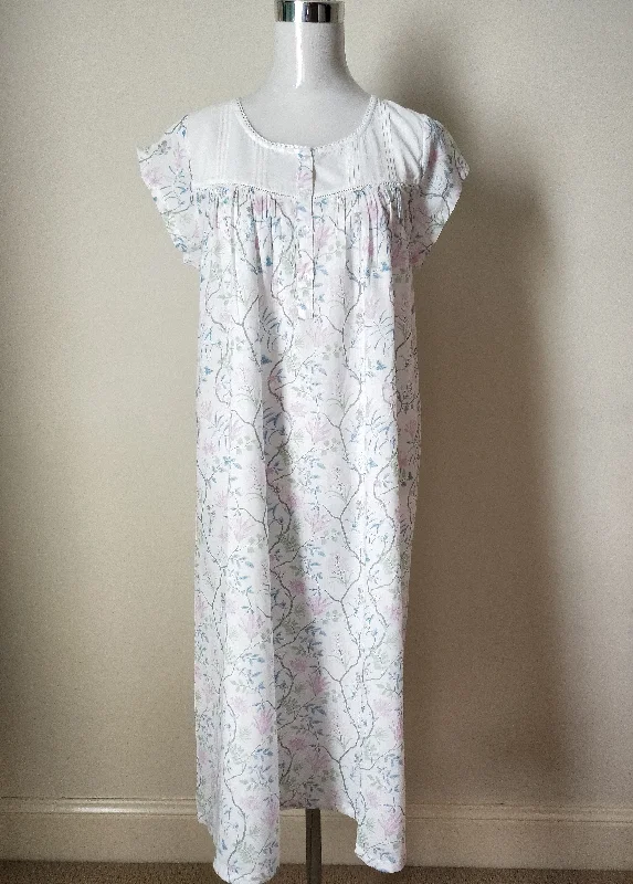 women's pajamas for movie nightsFrench Country Cotton Nightie FCT124