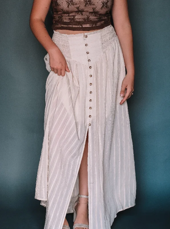 Women's Rounded Collar DressesKeira Maxi Skirt