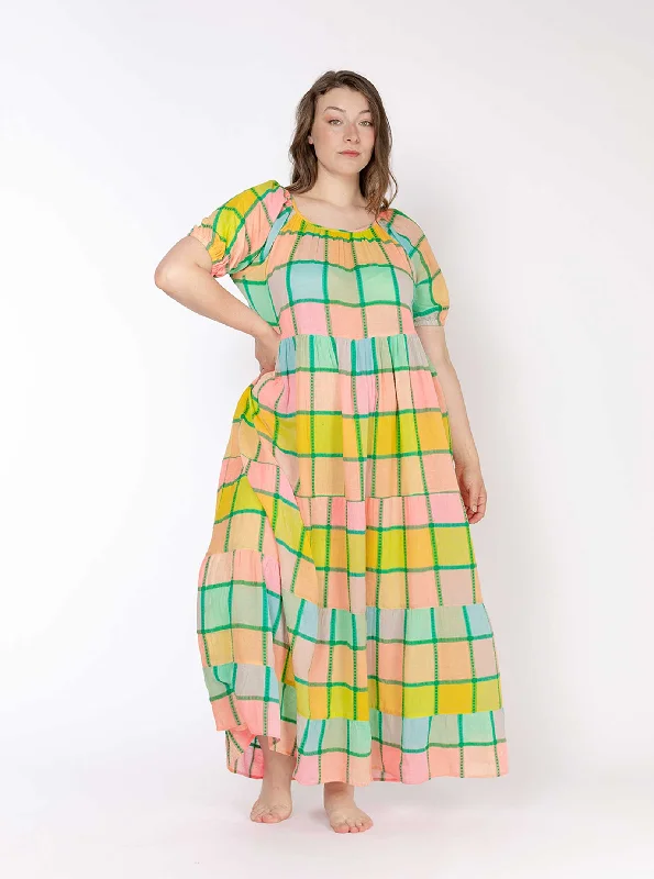 Women's Lapel Collar Dressesnoah maxi | summer 24 | sherbert