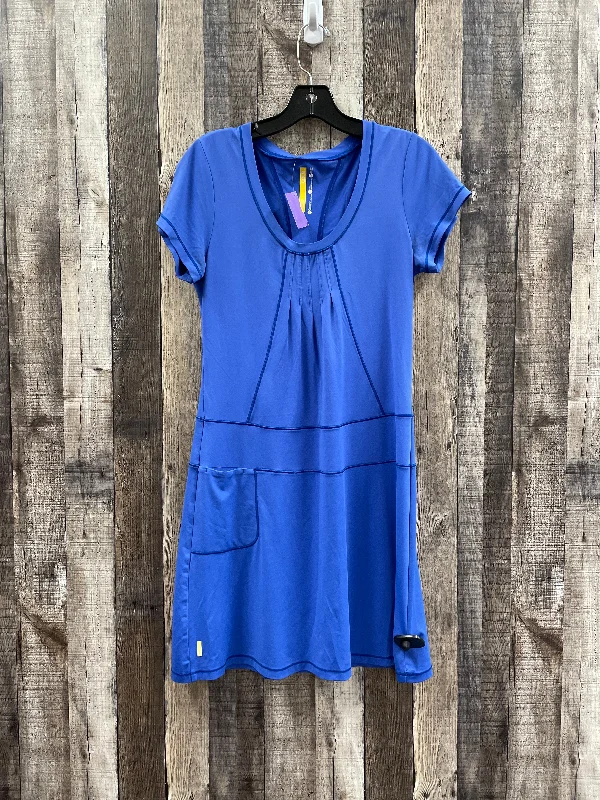 Women's Notched Collar DressesBlue Athletic Dress Lole, Size S