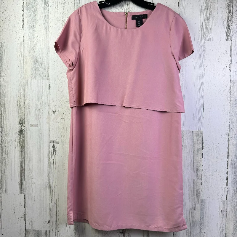 Women's Sweetheart-Neck DressesPink Dress Casual Short Tahari By Arthur Levine, Size M