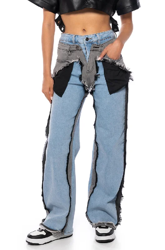 Women's Jodhpurs with Straight HemFIGURE IT OUT MULTI DENIM PANT