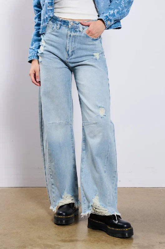 Women's Harem ShortsSHE KNEW IT DENIM PANT