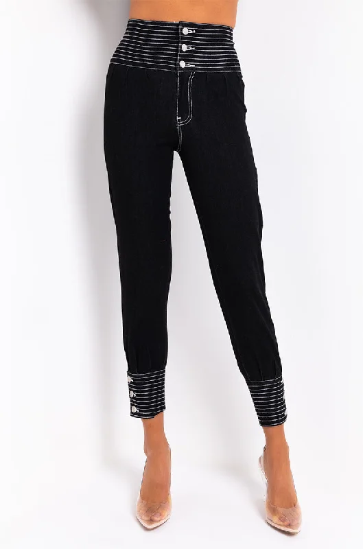 Women's Yoga PantsTHE BEST OF ME JEANS BLACK DENIM