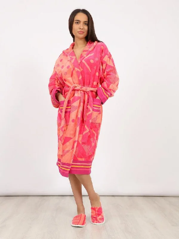 women's pajamas for cozy bedtime routinesAttractive Multicolor Bathrobe (701) - Eve Chantelle