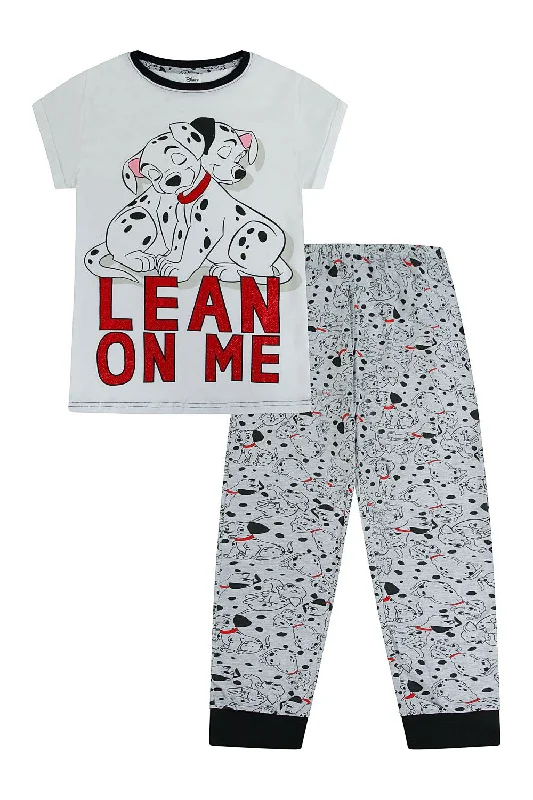 women's pajamas with pocketsWomen's 101 Dalmatians Lean On Me Disney Long Pyjamas