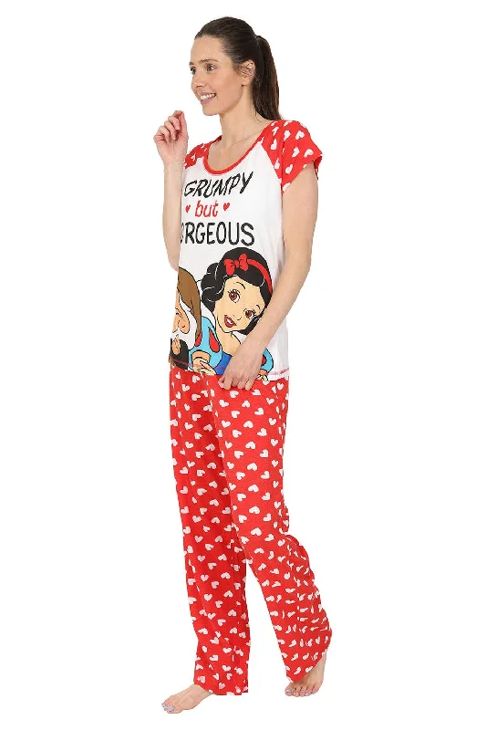 women's pajamas for bed and breakfast staysWomen's Snow White 'Grumpy But Gorgeous' Long Pyjamas